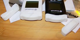 4x 3D Printed WHITE CAP Dust Cover for Dreamcast VMU + Dreamshell Pack Explorer