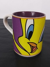 Tweety Bird Mug Looney Tunes Gibson Coffee Cup 1998 Warner Bros Cartoon Vintage