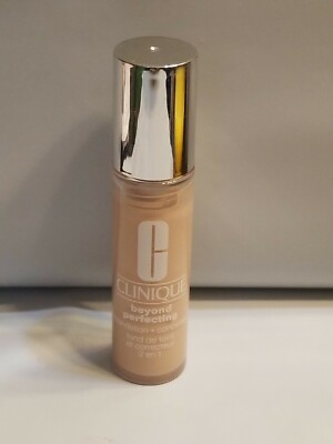 Clinique Beyond Perfecting Foundation + Concealer 02 Alabaster Travel .17 oz