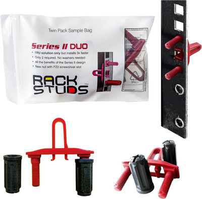 DUO2 1RU Series II Rack Mount Solution - 2-Pack Universal Server Hardware Setup