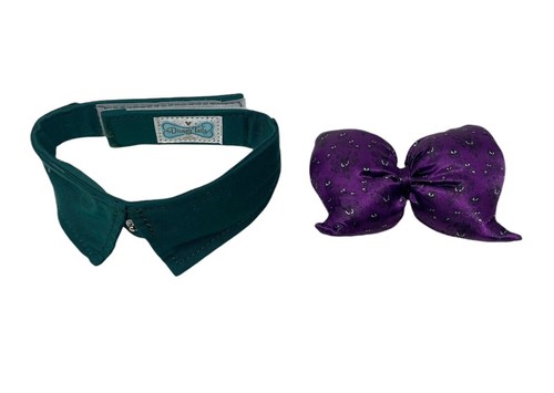 Disney Tails Dog / Cat Dress Up Collar Fancy Halloween Costume Creepy Bow XS/S - Picture 2 of 6