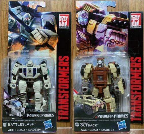 Hasbro Transformers POTP Power of the Primes Legends Battleslash + Outback - Picture 1 of 10