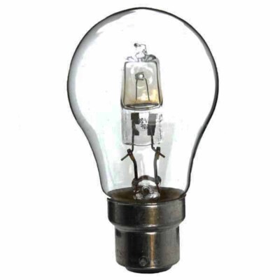 Low Energy Halogen Glühbirne 240V 70W B22D (entspricht 100 Watt)