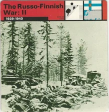 1977 Edito-Service, World War II, #05.08 The Russo-Finnish War: II (Red)