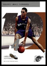 Jared Jeffries 2002 Topps Ten Rookie Card  #134
