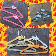 Hand crocheted hangers
