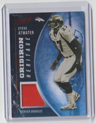 2021 Panini Prestige- Gridiron Heritage - Steve Atwater #GH-SA (Xtra Points Red)