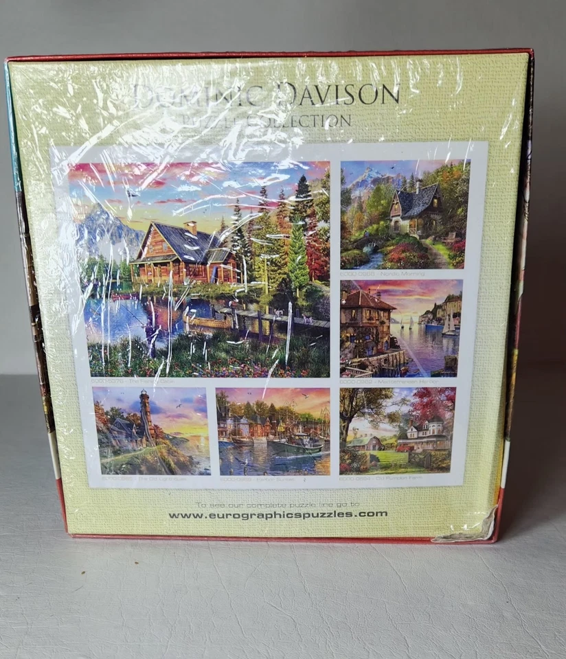 Rompecabezas Dominic Davison nuevo sellado Eurographics Old Pumpkin Farm 300 piezas Foto 2 de 4