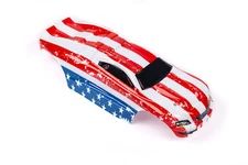 Custom Body America Flag Style for Traxxas 1/10 Summit Shell Cover 1:10 Scale