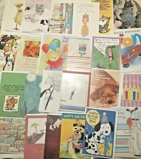 Pack/LOT of 24 Brand New Various Birthday Cards w/ Envelopes - Incredible value