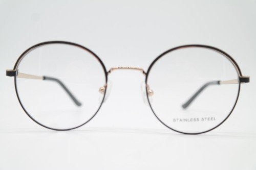 Brille FIELMANN OU 16 Schwarz Gold Oval Brillengestell eyeglasses Neu - 第 1/6 張圖片
