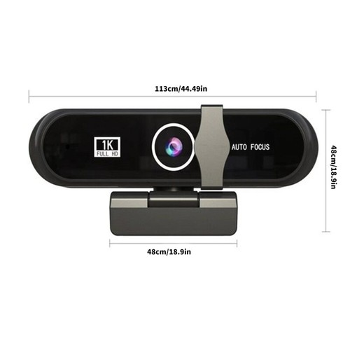 B9 High Definition Webcam Auto Focused and Integrated Microphone for Home Video - Afbeelding 8 van 11