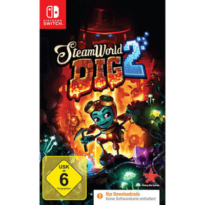 NEU für Nintendo Switch Spiel SteamWorld Dig 2 Game Downloadcode Key Code Email