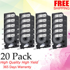 20X D1 Label Tape 45013 S0720530 Compatible For DYMO LabelManager 160 280 420P