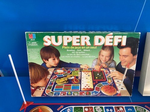 ♠️ Jeu De Société - Super Défi - Marque MB Complet Vintage 1986 ♠️ N°1 - Photo 2/8
