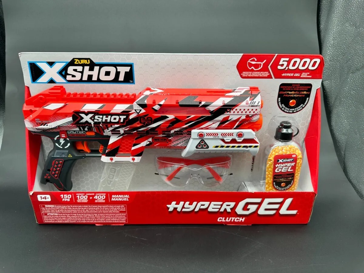 バスロッド HL-X 661MLRB-SG（USED） X-Shot Turbo Fire 48 darts Slam Fire shoots 90 ft Blaster Hub Test