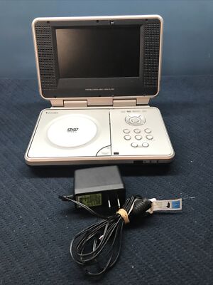VENTURER PVS 177G PORTABLE DVD PLAYER 7” WIDE SCREEN. POWER