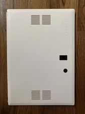 Leviton 47605-21S 21-Inch Vented Premium Hinged Structured Media Door White