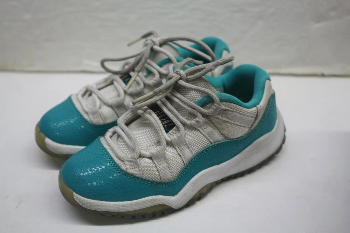 Nike Air Jordan 11 XI Retro Low GP PS Turbo Green Aqua 580522 143