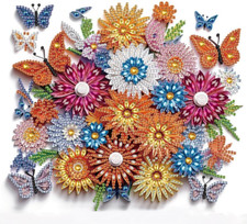 Diamond Painting Kits for Adults Flower, 5D Special Shape Diamond Art Kits for..