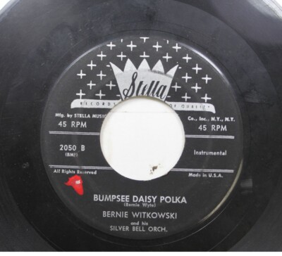 Polka 45 Bernie Witkowski - Bumpsee Daisy Polka / Neki Hoki Polka On Stella Musi