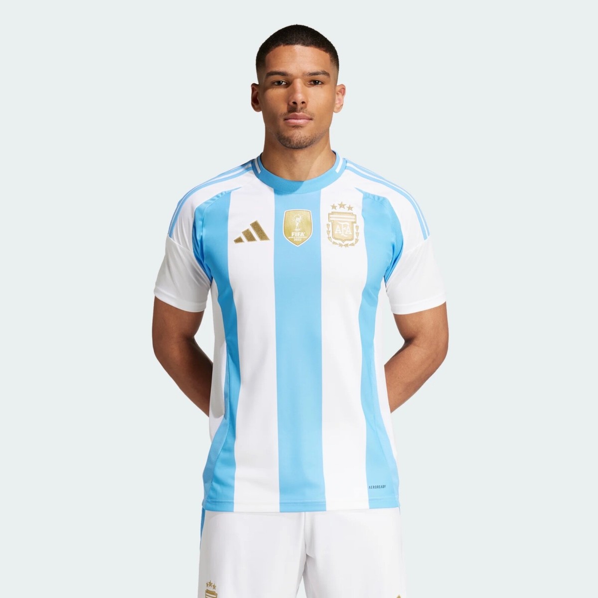 Adidas 2024 Argentina Home Soccer Jersey - $100 Men's XL Extra