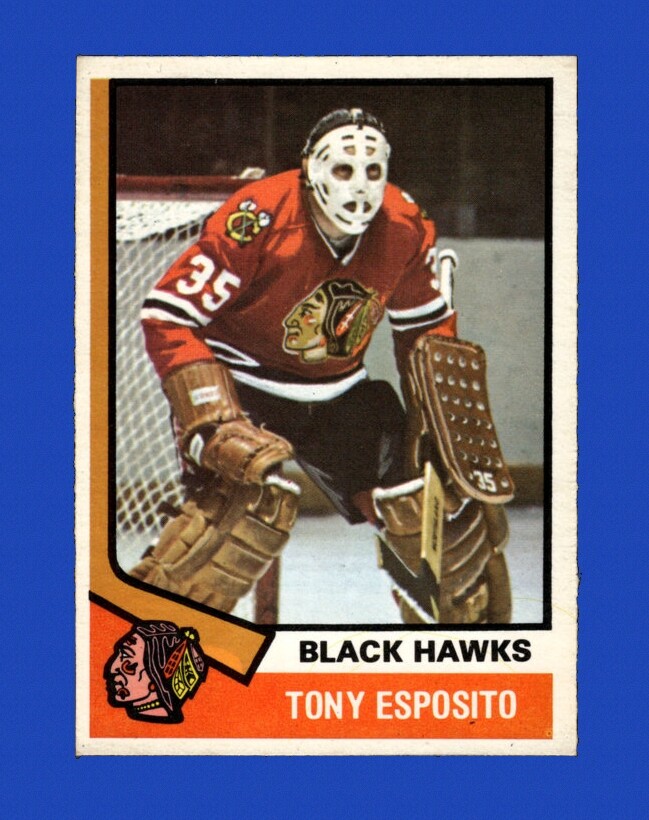 1974-75 O-Pee-Chee Set-Break #170 Tony Esposito NR-MINT *GMCARDS*