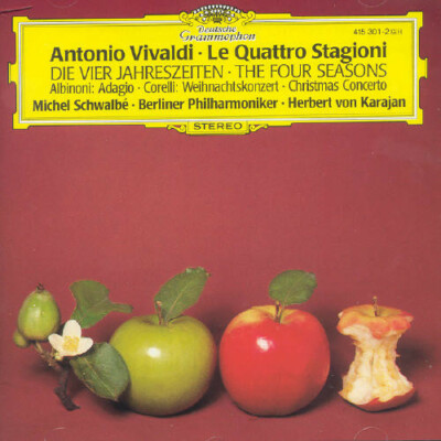 Four Seasons by Vivaldi / Schwalbe / Bpo / Karajan (CD, 1985)