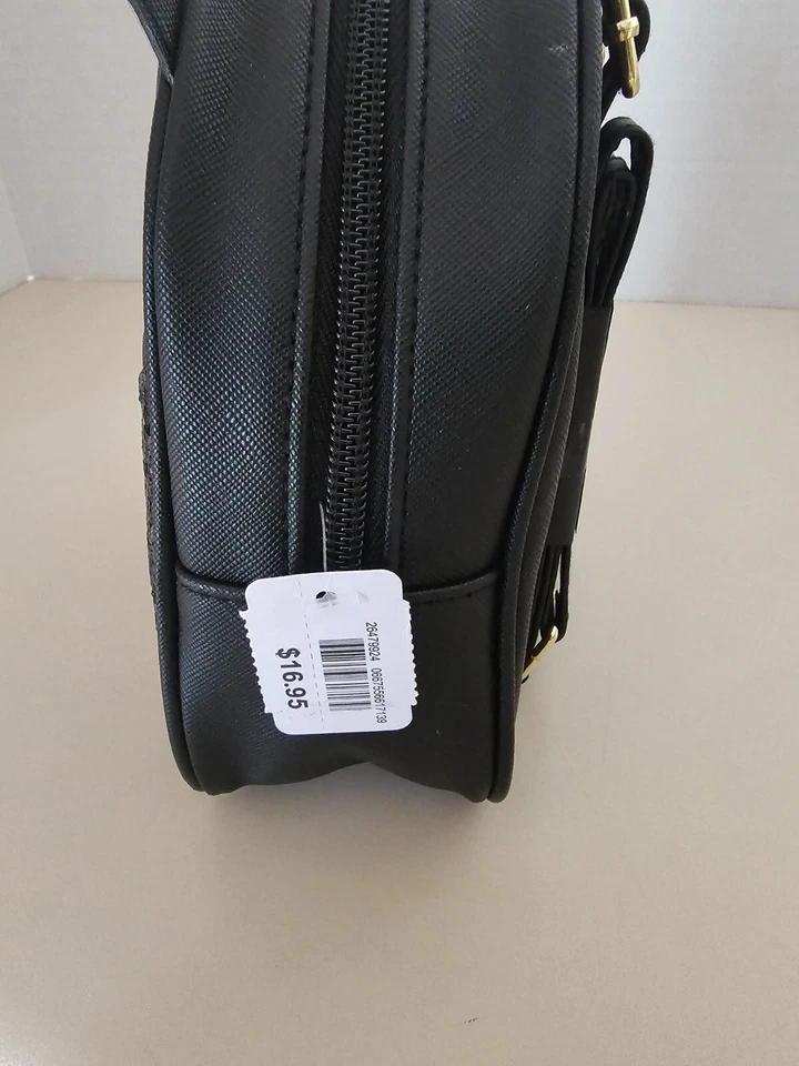 Mochila Bolsa de Maquillaje Cosmético Gato Negro Bath & Body Works Nueva Foto 2 de 3