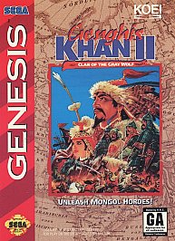 Genghis Khan II: Clan of the Gray Wolf (Sega Genesis, 1994)