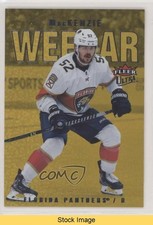 2021-22 Fleer Ultra Gold Speckled Rainbow Foil Mackenzie Weegar #163 READ 0sd7