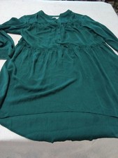 The Pioneer Woman Green Long Sleeve Dress Medium
