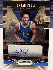 Jordan Poole Autograph | eBay