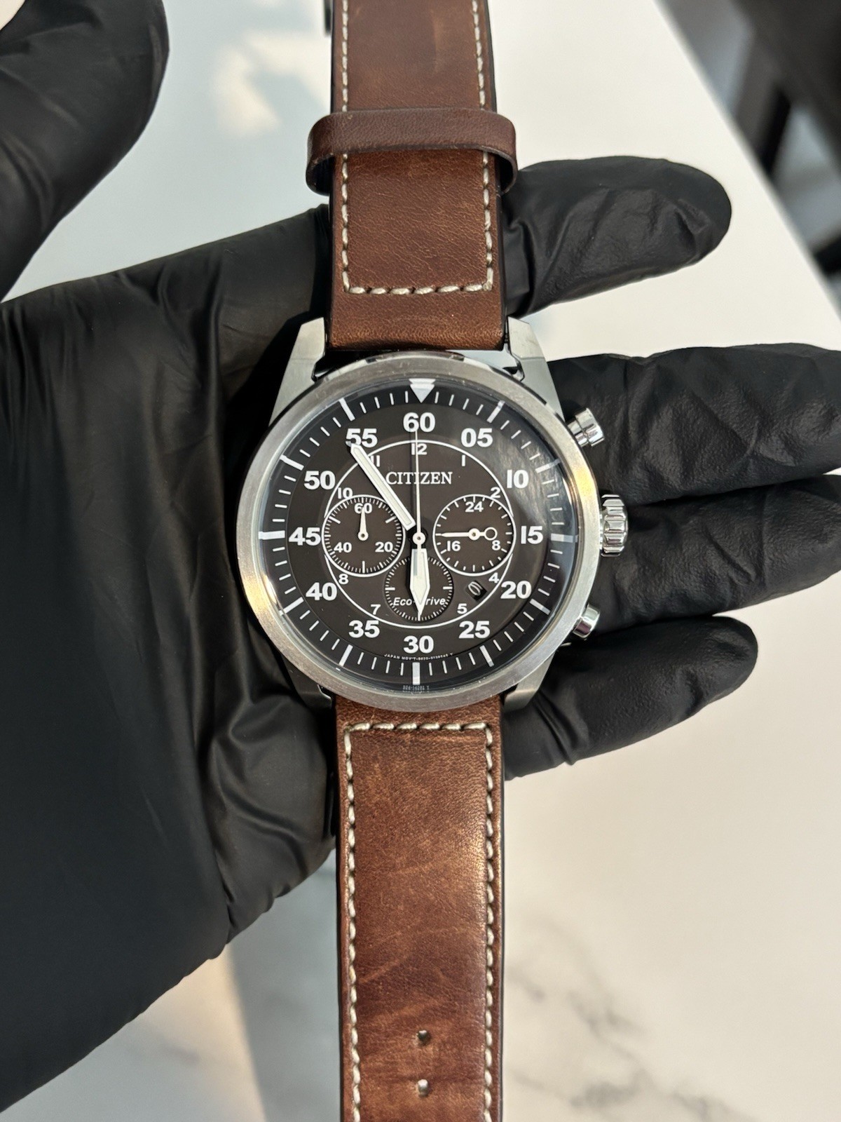 Watch Men's Avion Eco-Drive Vintage Citizen CA4210-24E - vintagewatches.pk