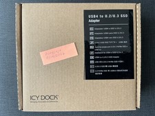 ICY DOCK EZ-Adapter Ex MB307U-1VB USB4 to U.2/U.3 NVMe SSD External Adapter