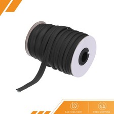 Piping Cord Trim 30 Yards 1/2 Inch Piping Tape for Sewing DIY Fabric Edge Black