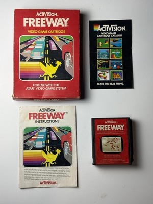 Freeway Atari 2600 Activision Complete In Box CIB - Tested!