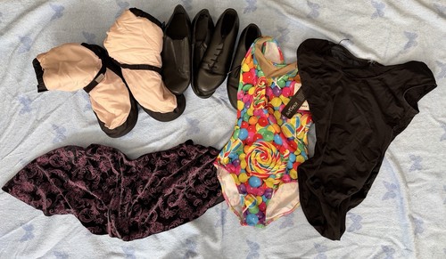 Ballet Leotards and Dance Shoes - Lot of Dance Apparel