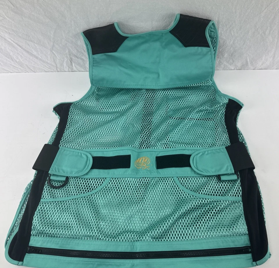 Chaleco de tiro MizMac para mujer turquesa, diestro MIZ-820-TQ-2XL Foto 4 de 4