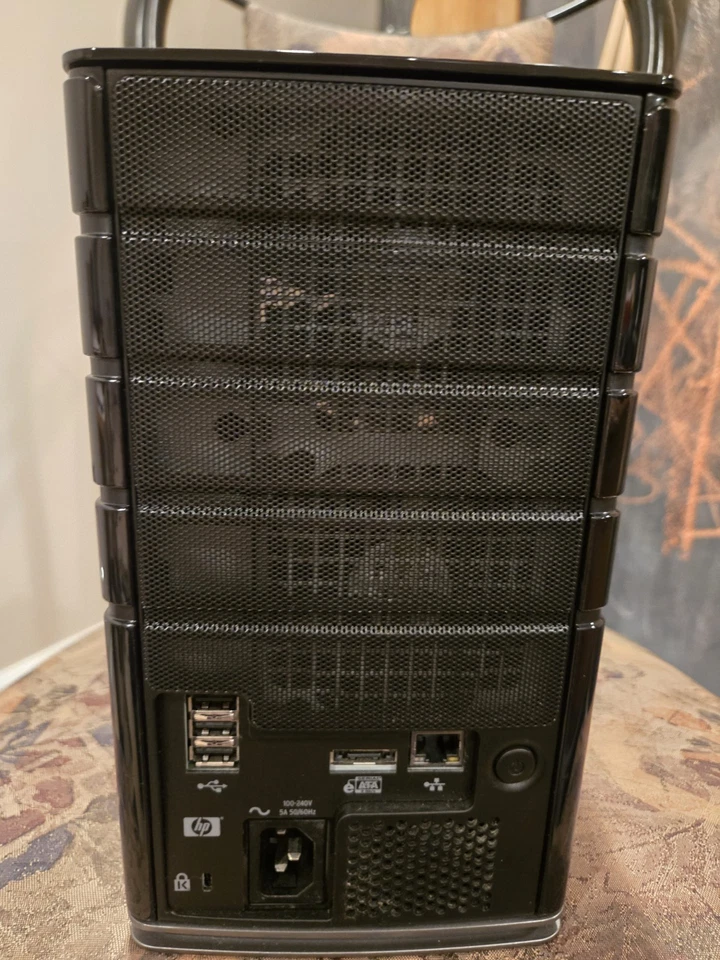 HP Data Vault x510 1 TB Dual Core (1,6 GHz) 2 GB DDR2 4x BAY NAS 4 X USB Foto 3 de 4