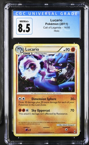 Lucario graded CGC 8.5 for sale on eBay