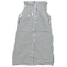 Tommy Hilfiger Regular Size 6 Gingham Sleeveless Shirtdress 100 cotton