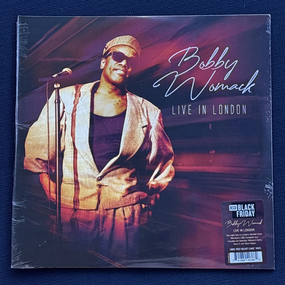 Bobby Womack - Live in London [NEW 2xLP] RED VELVET CAKE VINYL RSDBF 2025 - Imagem 3 de 4