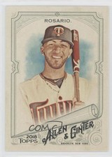 2018 Topps Allen & Ginter Eddie Rosario #12 0o5y