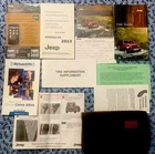 CLEAN 2013 JEEP WRANGLER USERS OWNERS MANUAL DVD GUIDE RUBICON SAHARA 4x4 OEM 13