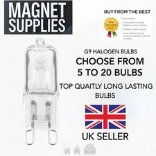 G9 Bulbs Halogen  5-20 Bulbs  18W 20W 25W 28W 33W 40W 60W Lamp Light Bulb 220v