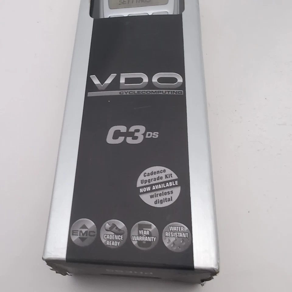 SET OF 2: VDO C3 DS Cycle Computer + Cadence Upgrade Kit NEW OPEN BOX - Image 4 of 4