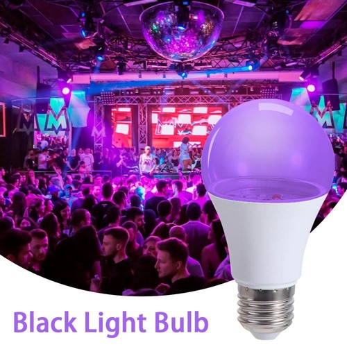 Atmosphere UV Purple Bulb 360 Glow Purple Black Light Bulb Bar Decoration