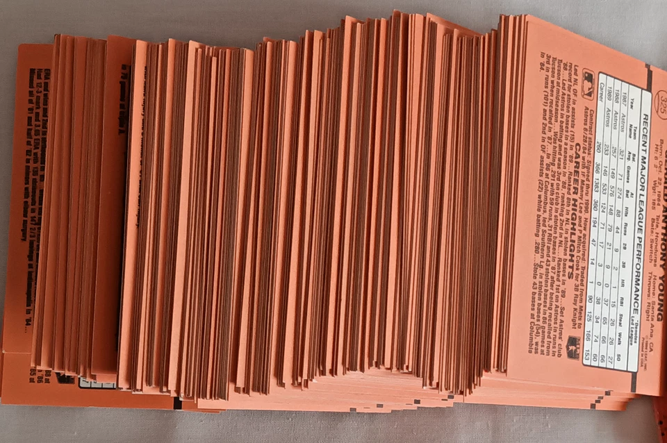 Vintage Donruss 90 * Leaf Inc Baseball Trading Cards * 480 Cards * - Image 3 of 4