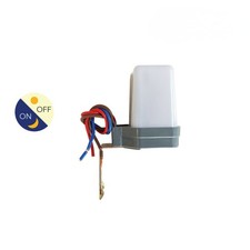 Sensore Crepuscolare Esterno 6A 220V Regolabile Interruttore Automatico Luci